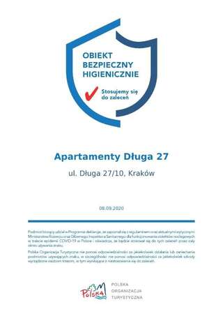 Апартаменты Apartamenty Długa 27 Краков Номер-студио (для 2 взрослых)-1